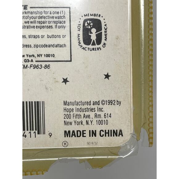 Barbie For Girls A Real Digital Fashion Watch 1992 New & Sealed Vintage NEW - Picture 6 of 6